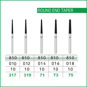 فرز رند تیپر پروفا ROUND END TAPER PROFA