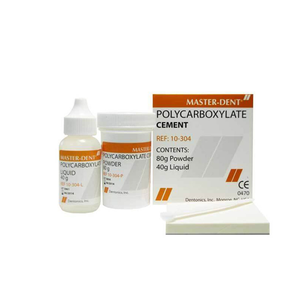 سمان پلی کربوکسیلات مستردنت-Master Dent Polycarboxylate Cement