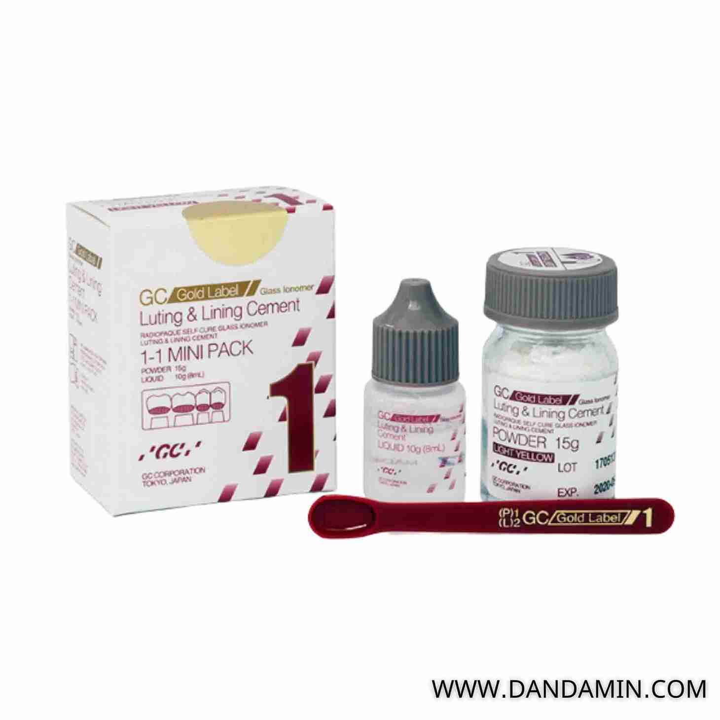 سمان گلاس آینومر لوتینگ جی سی GC FUJI I